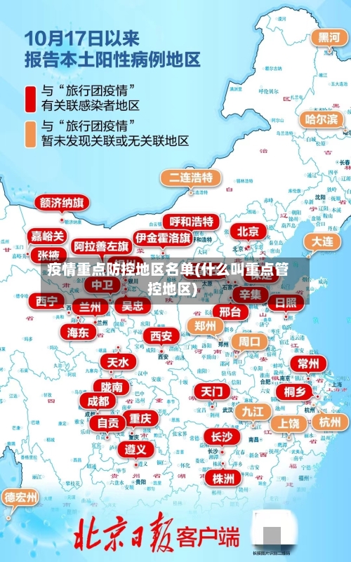 疫情重点防控地区名单(什么叫重点管控地区)