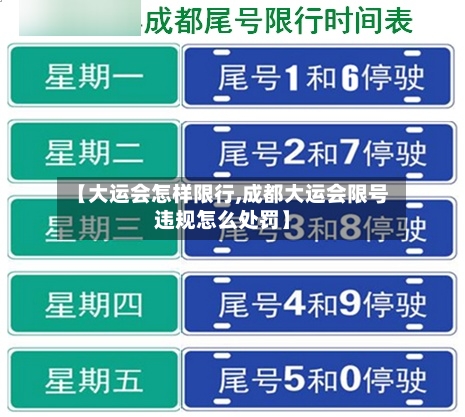 【大运会怎样限行,成都大运会限号违规怎么处罚】-第2张图片