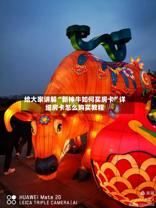 给大家讲解“新神牛如何买房卡”详细房卡怎么购买教程-第3张图片