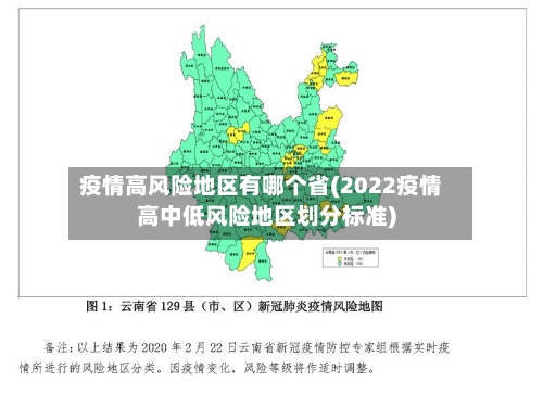 疫情高风险地区有哪个省(2022疫情高中低风险地区划分标准)