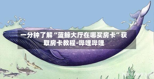 一分钟了解“蓝鲸大厅在哪买房卡”获取房卡教程-哔哩哔哩-第2张图片