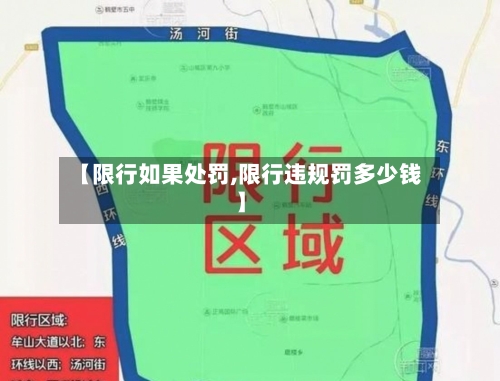 【限行如果处罚,限行违规罚多少钱】
