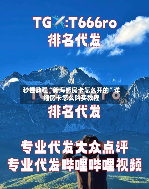秒懂教程“新海狮房卡怎么开的”详细房卡怎么购买教程