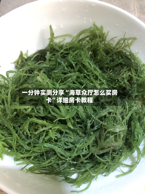 一分钟实测分享“海草众厅怎么买房卡	”详细房卡教程-第3张图片
