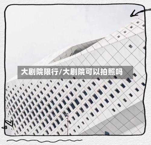 大剧院限行/大剧院可以拍照吗-第3张图片