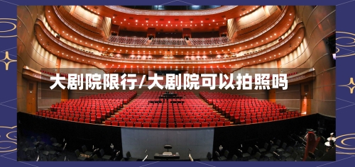 大剧院限行/大剧院可以拍照吗-第2张图片