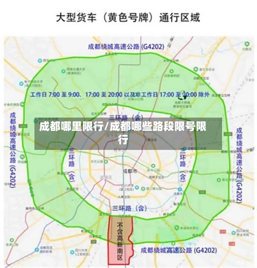 成都哪里限行/成都哪些路段限号限行-第2张图片