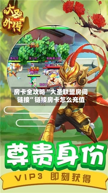 房卡全攻略“大圣联盟房间链接”链接房卡怎么充值