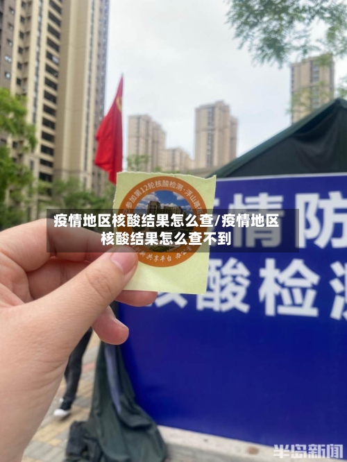 疫情地区核酸结果怎么查/疫情地区核酸结果怎么查不到