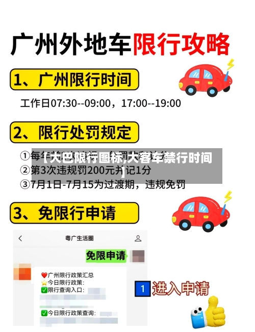 【大巴限行图标,大客车禁行时间】-第2张图片
