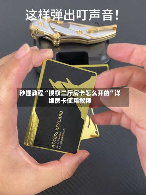 秒懂教程“授权二厅房卡怎么开的”详细房卡使用教程
