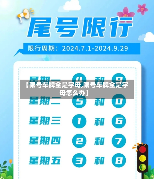 【限号车牌全是字母,限号车牌全是字母怎么办】