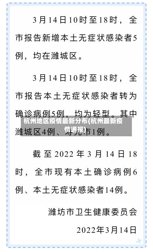 杭州地区疫情最新分布(杭州最新疫情通报)