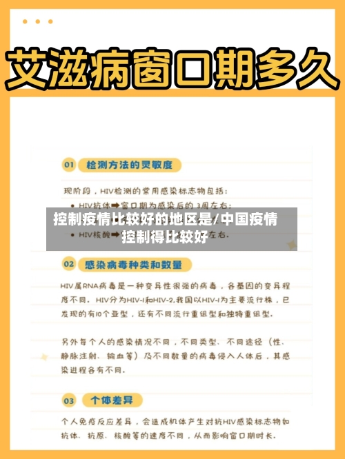 控制疫情比较好的地区是/中国疫情控制得比较好