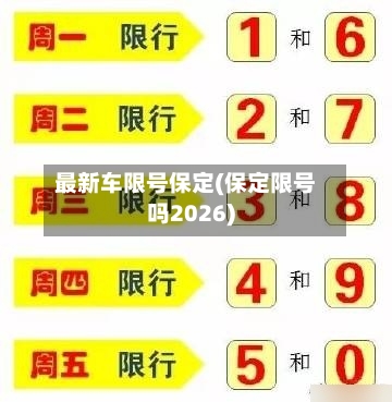 最新车限号保定(保定限号吗2026)