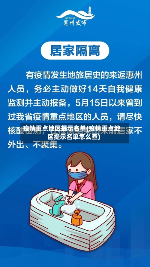 疫情重点地区提示名单(疫情重点地区提示名单怎么查)