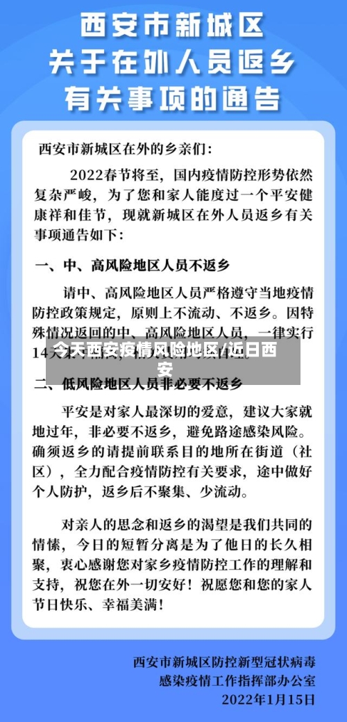 今天西安疫情风险地区/近日西安-第2张图片