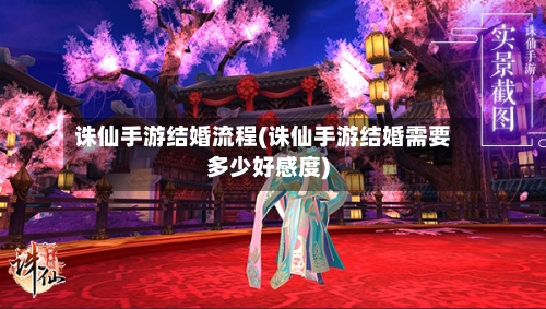 诛仙手游结婚流程(诛仙手游结婚需要多少好感度)-第3张图片