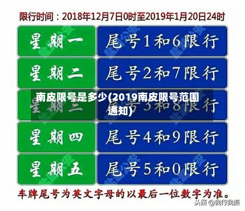 南皮限号是多少(2019南皮限号范围通知)