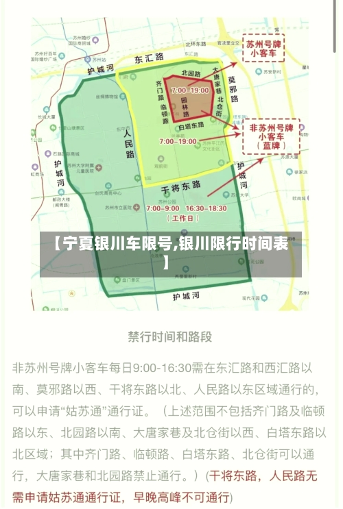 【宁夏银川车限号,银川限行时间表】-第2张图片